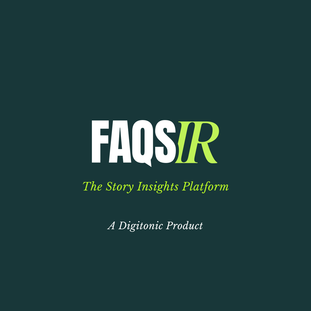 FAQSIR - The Story Insights Platform